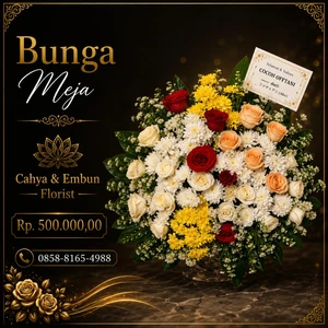 Toko Karangan Bunga Bogor Timur - Bunga Meja